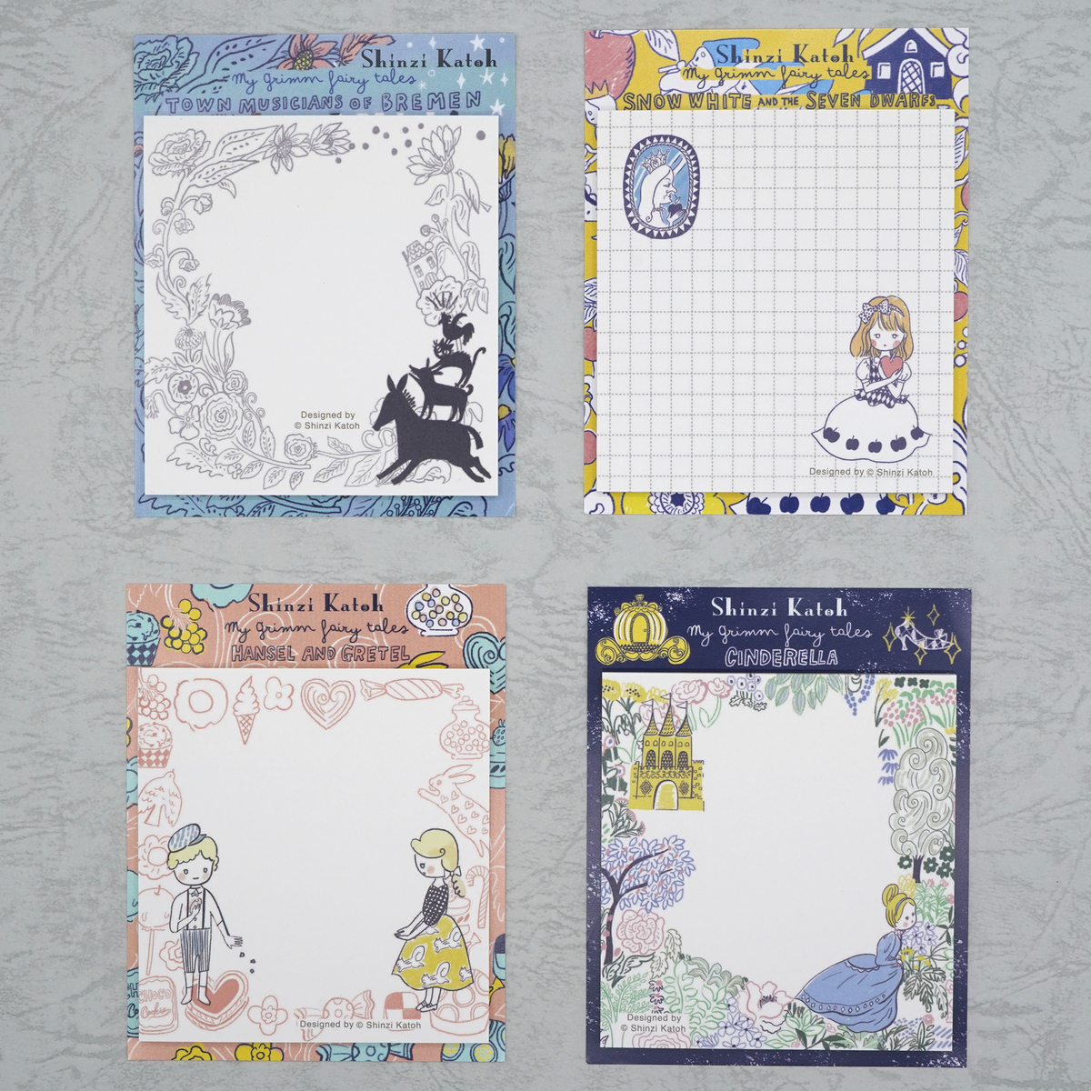 付箋 シンデレラ グリム童話 – こころとどむ ～オリジナル文具