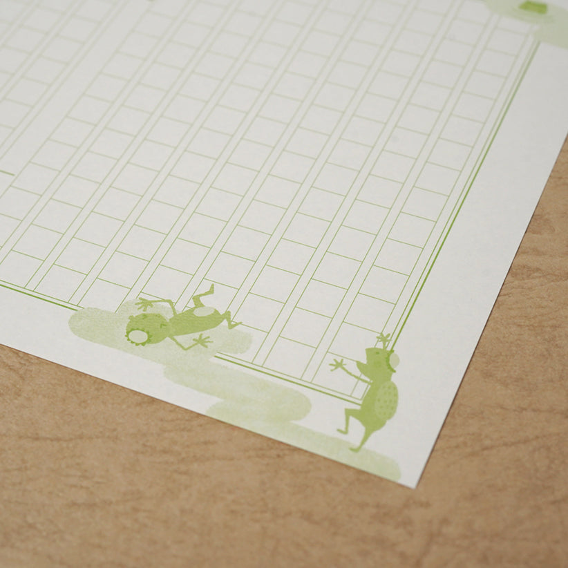 ミニ原稿用紙 河童 文学を歩くシリーズ – こころとどむ ～オリジナル